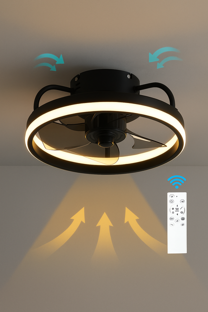 Ventech: Ventilador de Techo con Luz LED