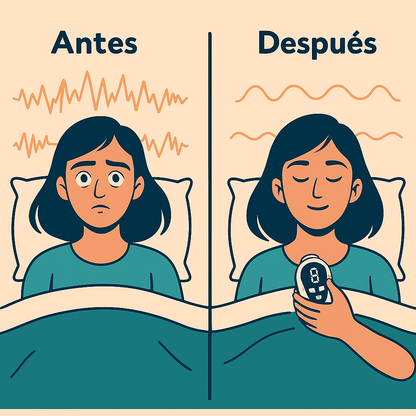 Sleepfine Dispositivo de Ayuda para Dormir: ¡Tu Pasaporte a Noches de Descanso y Días Llenos de Energía!