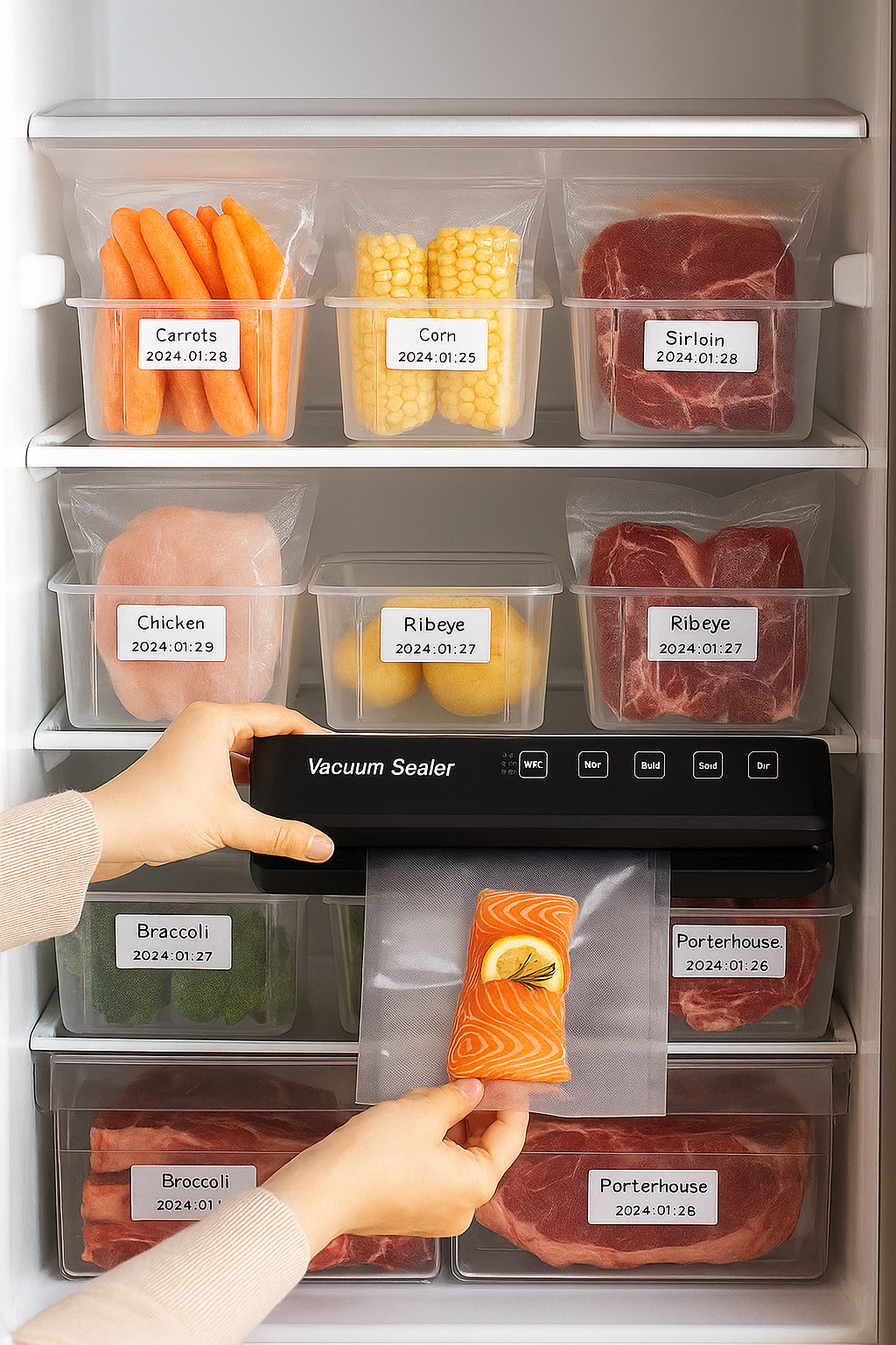 FreshSeal Doble Bomba: Conserva la Frescura de tus Alimentos por Mucho Más Tiempo