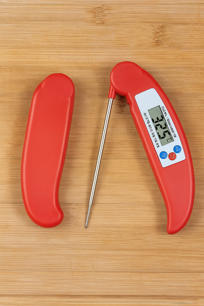 ChefTemp Digital Plegable: ¡La Temperatura Perfecta al Instante!