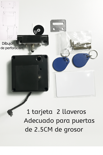 Cerradura Inteligente Invisible RFID: Seguridad Oculta para tus Gabinetes y Cajones