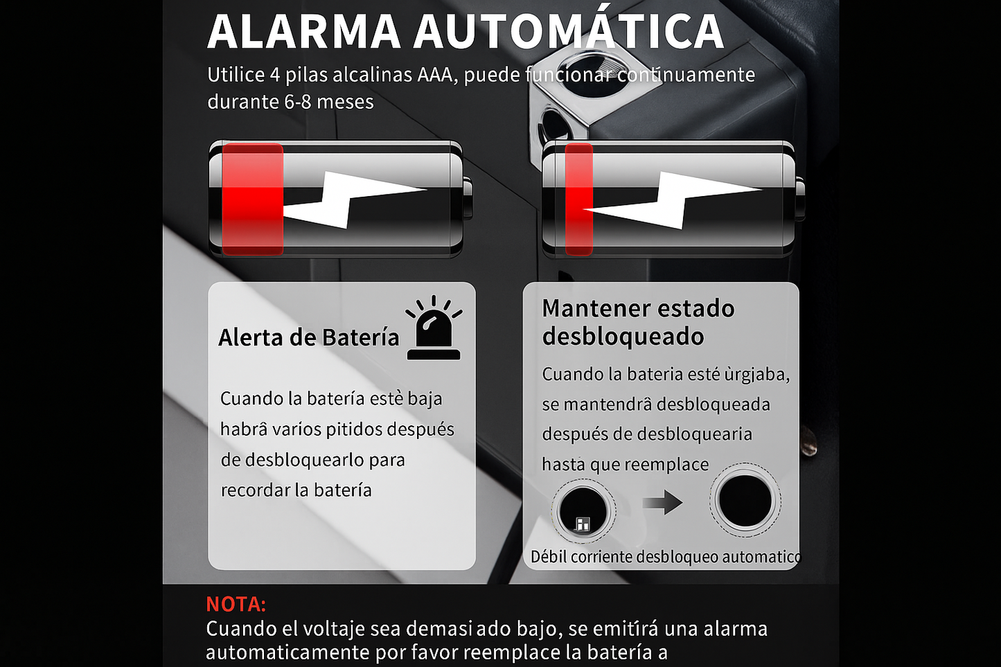Cerradura Inteligente Invisible RFID: Seguridad Oculta para tus Gabinetes y Cajones