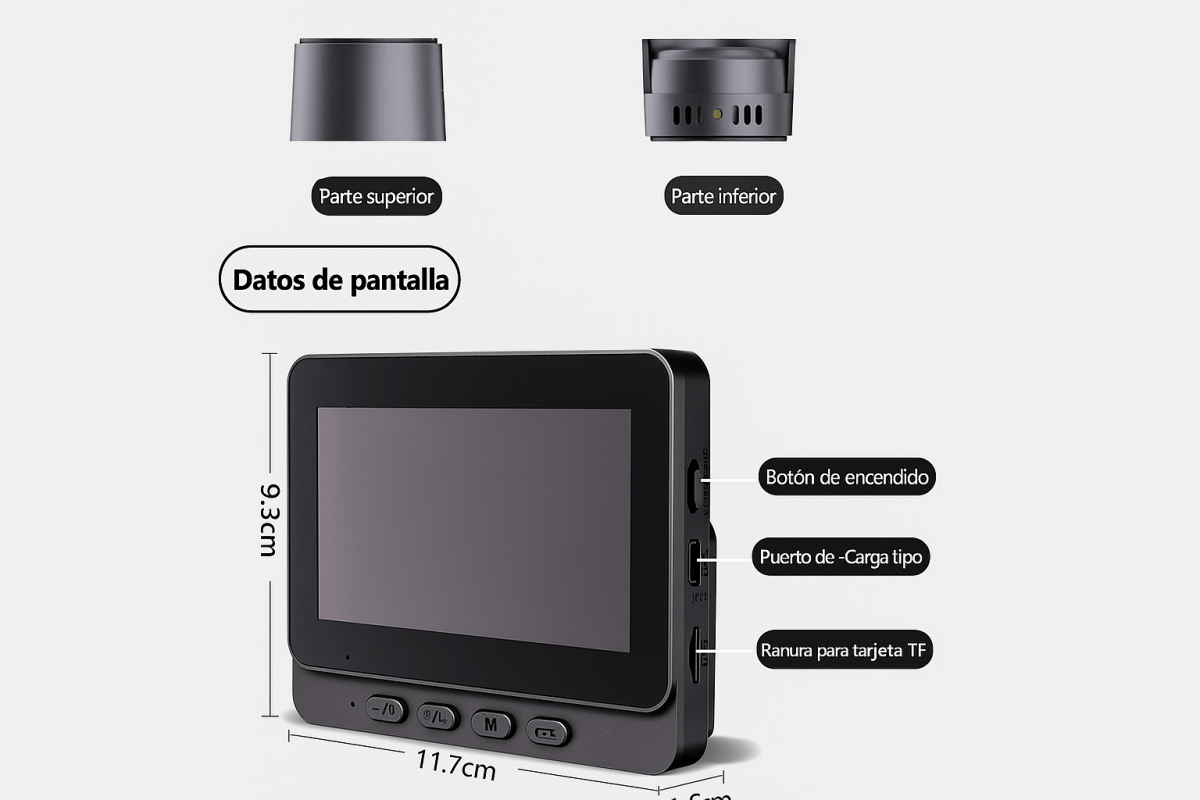 Videoportero Inteligente WiFi: Tu Ojo Vigilante en la Puerta Principal - TuAliado Homeplus