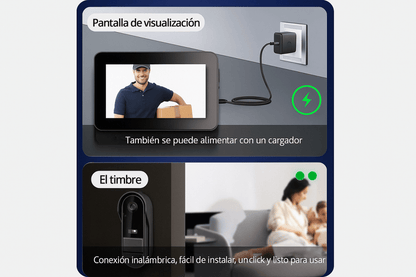 Videoportero Inteligente WiFi: Tu Ojo Vigilante en la Puerta Principal - TuAliado Homeplus
