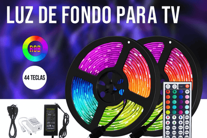 Tira de Luces LED RGB Chroma Flow: Iluminación Inteligente para Crear Ambientes Únicos - TuAliado Homeplus