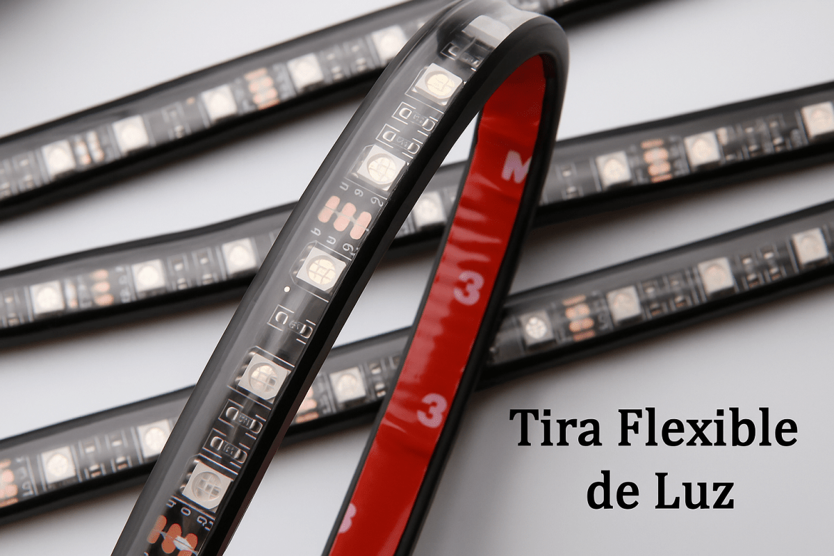 Luces LED Rítmicas Devine para Carro: Iluminación Interior RGB con Sincronización de Música - TuAliado Homeplus