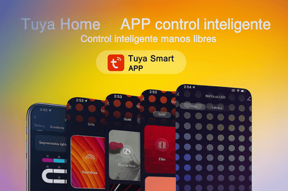 Lámpara de Ambiente Inteligente RGB: Diseño Creativo para Escritorios, Gaming y Hogar Conectado - TuAliado Homeplus