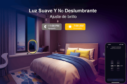 Lámpara de Ambiente Inteligente RGB: Diseño Creativo para Escritorios, Gaming y Hogar Conectado - TuAliado Homeplus