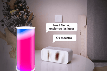 Lámpara Portátil Inteligente RGB WiFi (Tuya): Luz de Ambiente para Hogar y Camping - TuAliado Homeplus