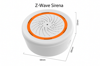 Sirena Inteligente Tuya 120dB (WiFi/Zigbee): Tu Alarma de Sonido y Luz para el Hogar - TuAliado Homeplus