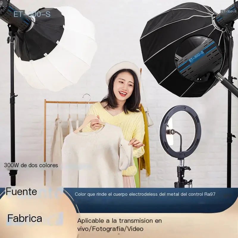 300W Professional Soft Light Photography Lamp TuAliado Homeplus