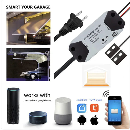 WiFi Smart Garage Door Controller
