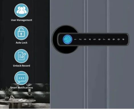 Smart Biometric Fingerprint Door Lock