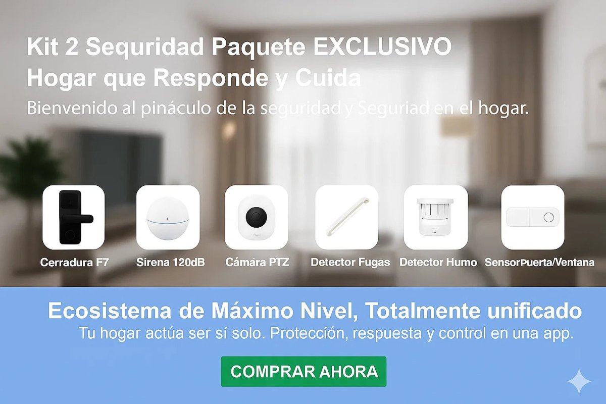 Kit de Seguridad EXCLUSIVO: "Hogar Proactivo Total con Alexa" - TuAliado Homeplus