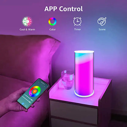 RGB WiFi Colorful Portable Night Light for Home & Camping