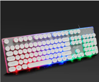 Retrokey: Teclado Mecánico Steampunk