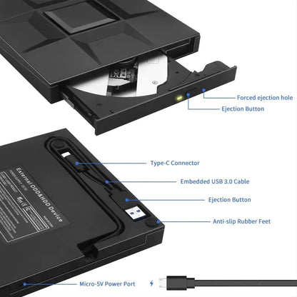 UltraDrive 3.0 USB 3.0 y Tipo C: ¡La Solución Definitiva para tus Discos!