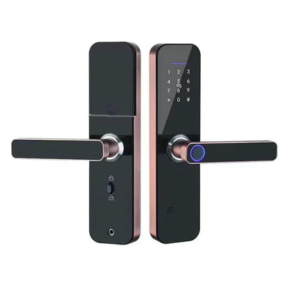 Cerradura Inteligente F005 de Aluminio: 6 Métodos de Acceso para Máxima Seguridad