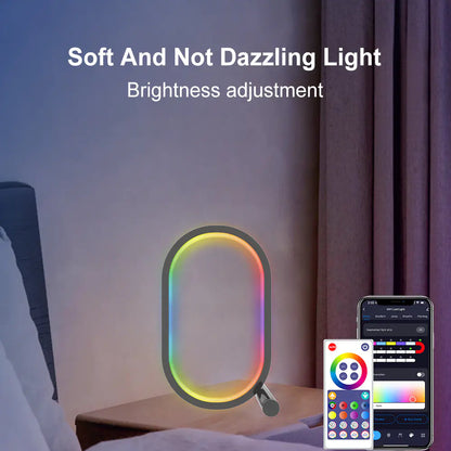 Smart WiFi RGB Creative Desk Lamp for Gaming Setup