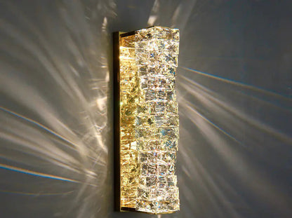 Artlight: CrystalLUZ Lámpara de Pared de Cristal Postmoderna