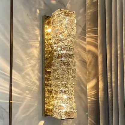 Artlight: CrystalLUZ Lámpara de Pared de Cristal Postmoderna