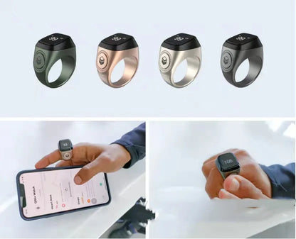 Anillo Contador Inteligente con Bluetooth: Tu Herramienta de Mindfulness para Meditación y Hábitos