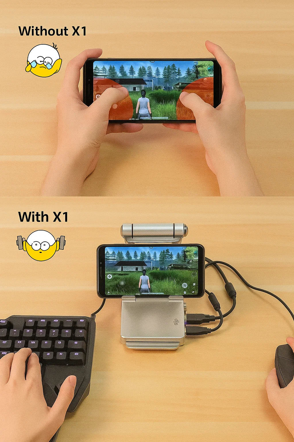 Game Controller Converter for Chicken Dinner Gaming