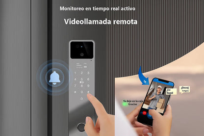 Cerradura Inteligente F7 con Reconocimiento Facial: Máxima Seguridad y Conveniencia con Videoportero Tuya