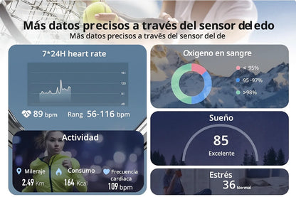 Anillo Inteligente de Salud y Fitness: Monitorea tu Bienestar con Estilo y Discreción