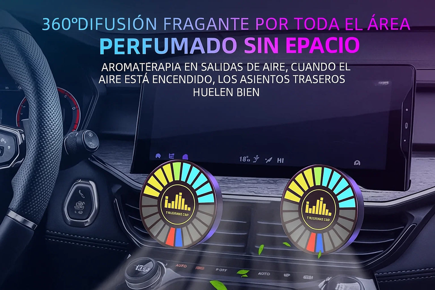 Parlante Bluetooth Portátil con Luces RGB Rítmicas: Sonido y Espectáculo de Luces en Uno - TuAliado Homeplus