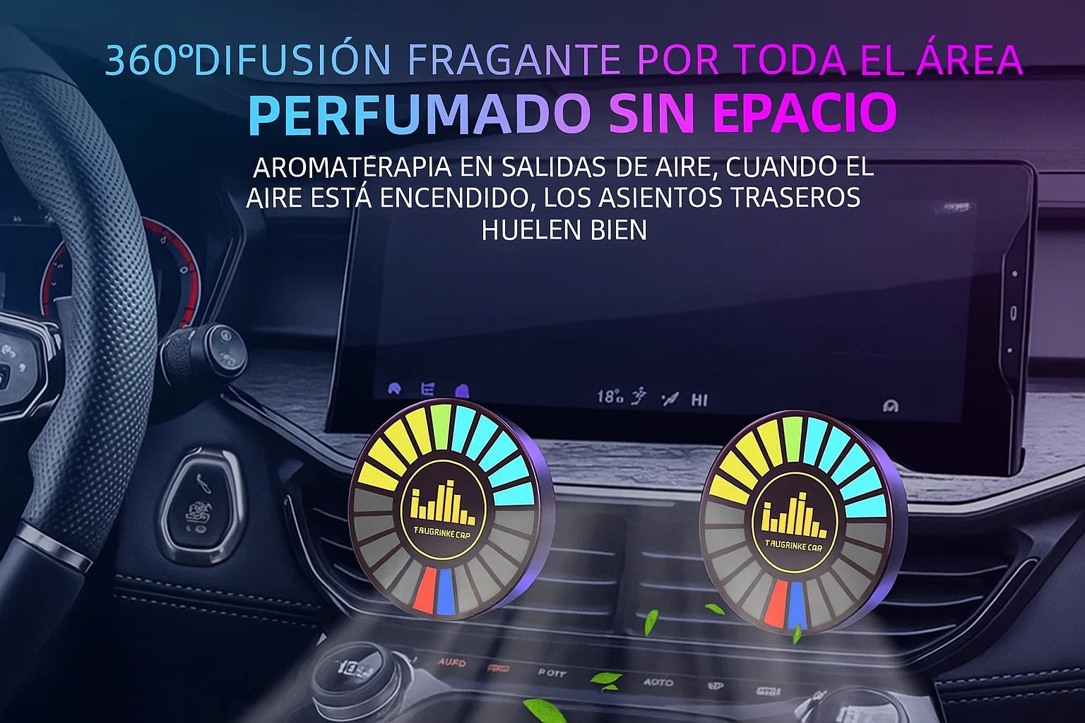 Parlante Bluetooth Portátil con Luces RGB Rítmicas: Sonido y Espectáculo de Luces en Uno - TuAliado Homeplus