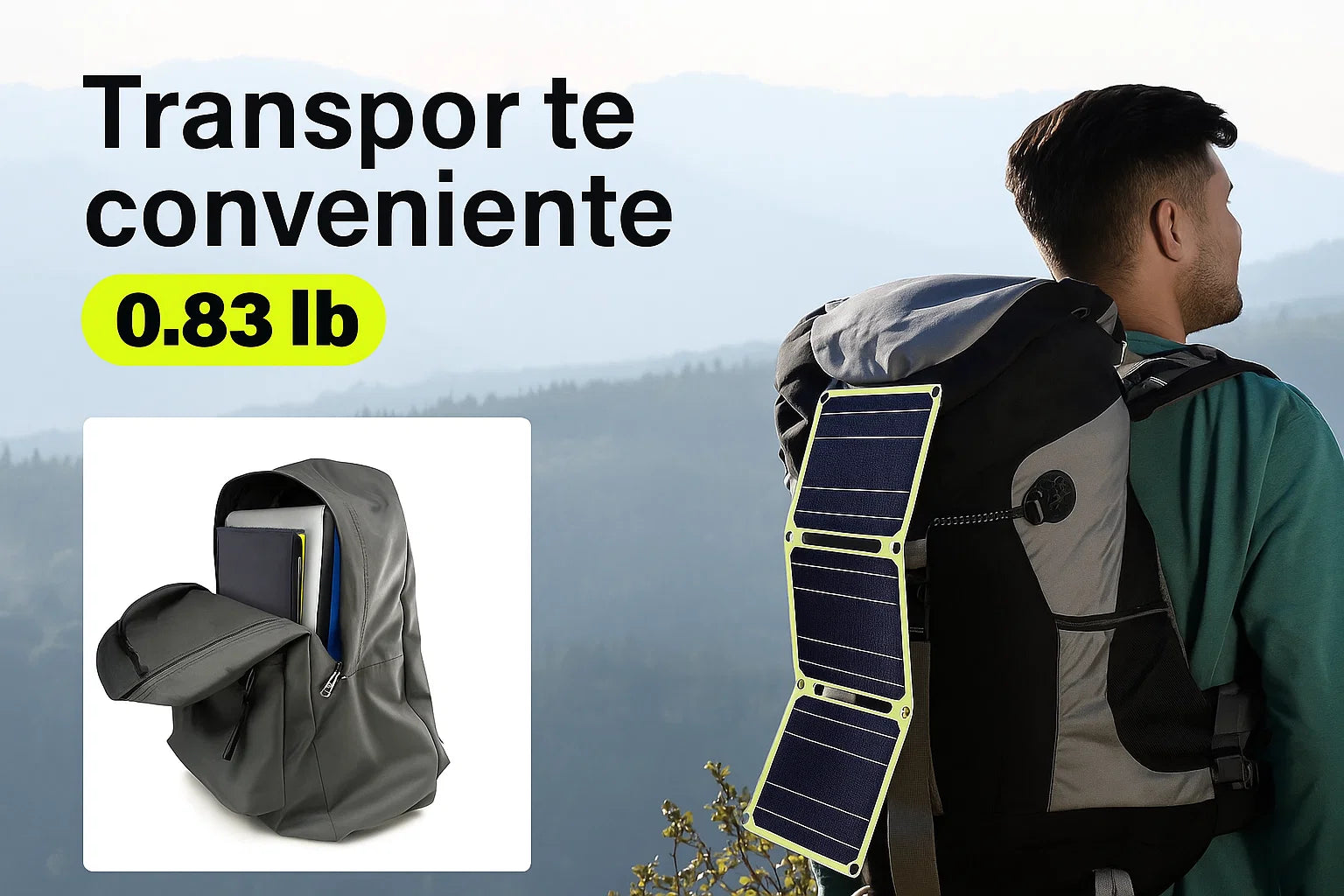 Cargador Solar Plegable de ETFE: Potencia y Durabilidad para el Aventurero Profesional - TuAliado Homeplus