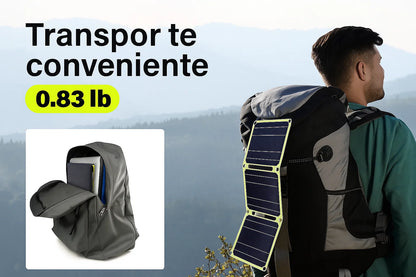 Cargador Solar Plegable de ETFE: Potencia y Durabilidad para el Aventurero Profesional - TuAliado Homeplus