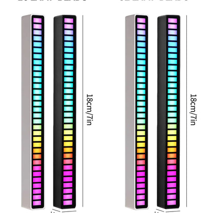 RGB Sound Control Music Pickup Light