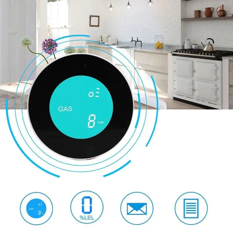 Detector Inteligente de Fugas de Gas WiFi con Alertas a tu Celular - TuAliado Homeplus