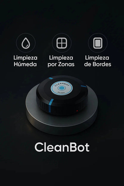 CleanBot Mini: Robot Aspirador Automático Ultra Fino (Anti-Polvo y Pelo) TuAliado Homeplus