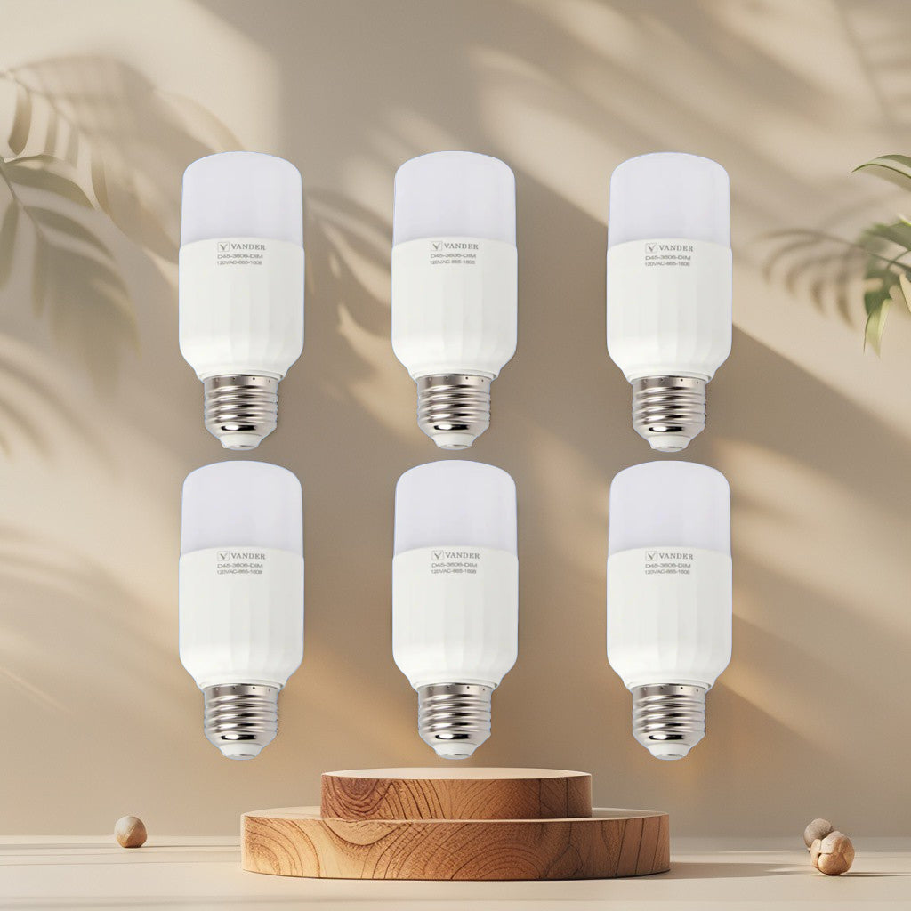 Bomby X6 LED Multicolor 8W Atenuables | Luz Blanca Fría y Ahorro de Energía