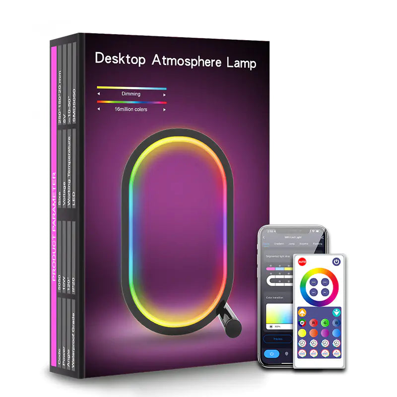 Smart WiFi RGB Creative Desk Lamp for Gaming Setup