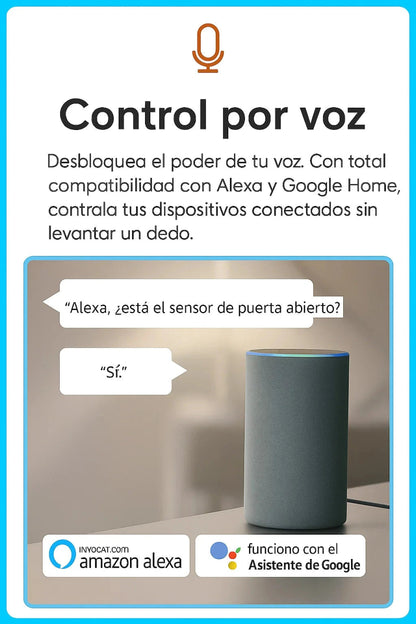 Riel de Cortina Eléctrico Inteligente (Control por App y Voz) TuAliado Homeplus