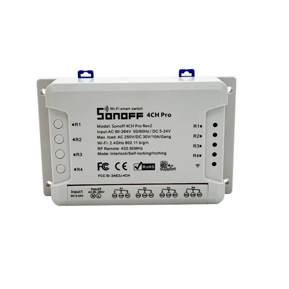 SONOFF 4CH PRO R2 Smart Switch with Remote Control TuAliado Homeplus