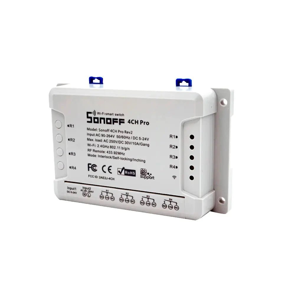 SONOFF 4CH PRO R2 Smart Switch with Remote Control TuAliado Homeplus