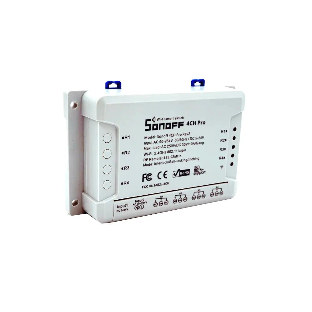 SONOFF 4CH PRO R2 Smart Switch with Remote Control TuAliado Homeplus