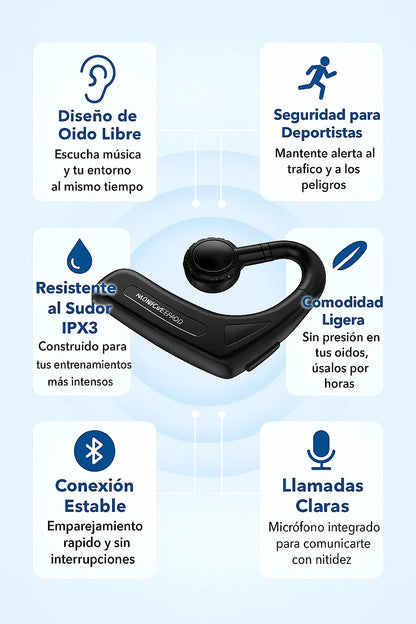 Audífonos de Conducción Ósea: Tu Música, Sin Desconectarte del Mundo TuAliado Homeplus