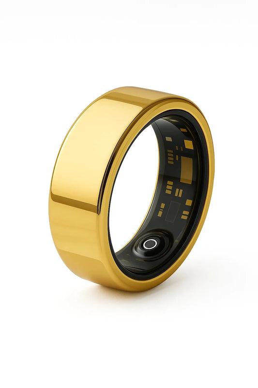 Anillo Inteligente Aura Ring GOLD - Monitor de Sueño, Ritmo Cardíaco y SpO2 (Smart Ring) TuAliado Homeplus
