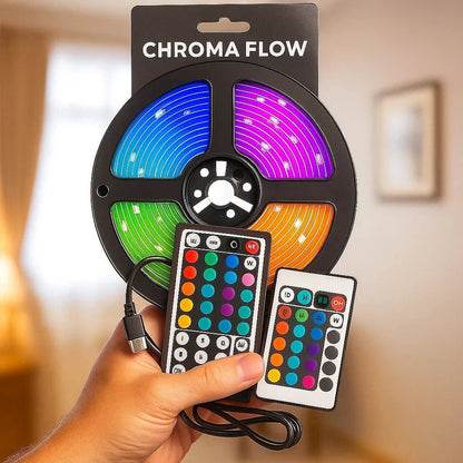Tira de Luces LED RGB Chroma Flow (Control por App y Voz) TuAliado Homeplus