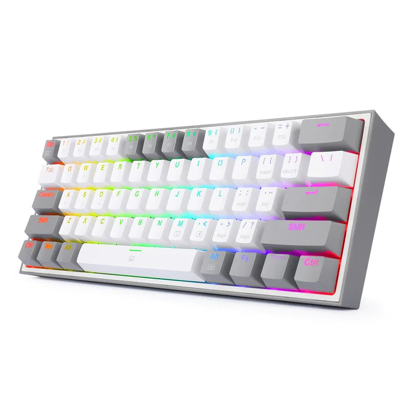 Teclado mecánico Redragon K617 de 61 teclas con intercambio en caliente