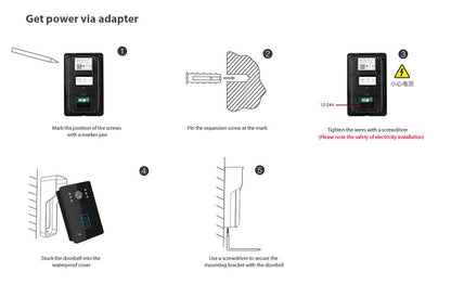Smart WiFi Video Doorbell with Remote Monitoring TuAliado Homeplus