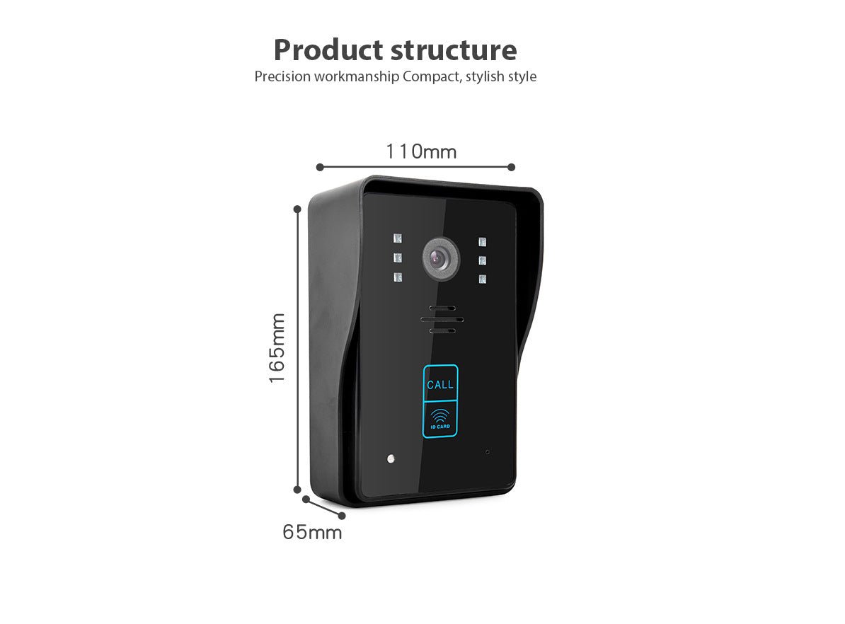 Smart WiFi Video Doorbell with Remote Monitoring TuAliado Homeplus