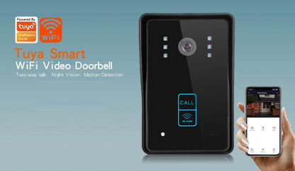 Smart WiFi Video Doorbell with Remote Monitoring TuAliado Homeplus