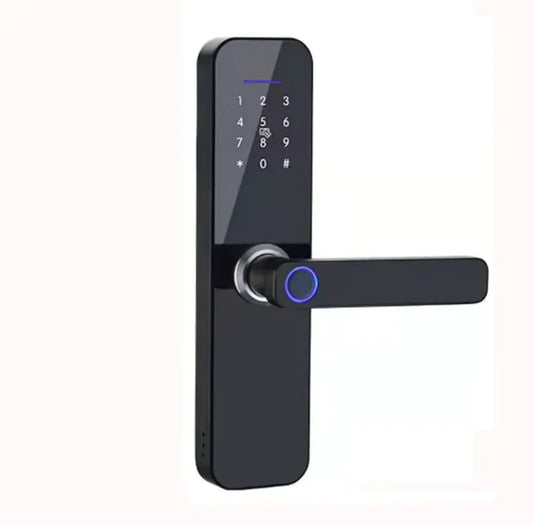Cerradura Inteligente F005 de Aluminio: 6 Métodos de Acceso para Máxima Seguridad